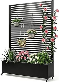 Comparativa de Jardineras: Metal o Plástico, ¿Cuál Elegir?