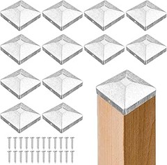 Tapones de plástico o metal para postes de vallado: ¿cuál elegir?