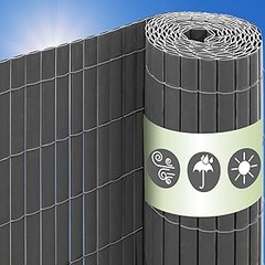 Ideas de diseño y estilos para vallas de PVC antracita en exteriores