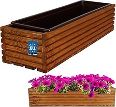 Cómo mantener en buen estado tus jardineras separadoras de madera