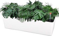 Testimonios de usuarios sobre jardineras separadoras con autorriego