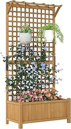 Ideas creativas para personalizar jardineras con celosía