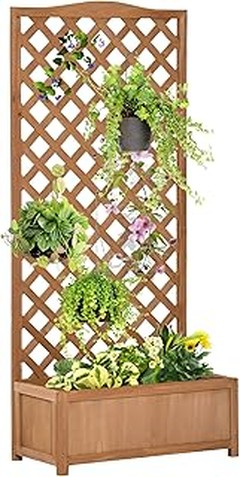 Descubre los diferentes tipos de celosías de jardín de madera