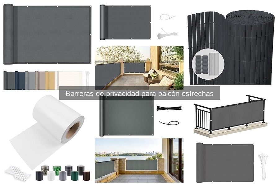 Alternativas a Barreras de Privacidad para Balcón Estrechas