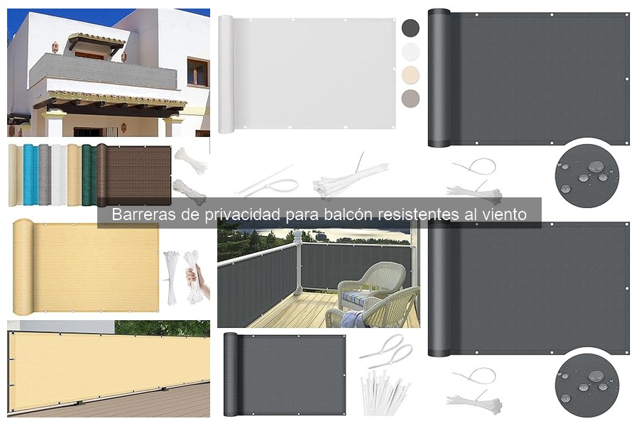 Alternativas a Barreras de Privacidad para Balcones Ventosos