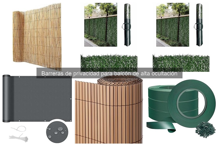 Alternativas a Barreras de Privacidad para Balcones