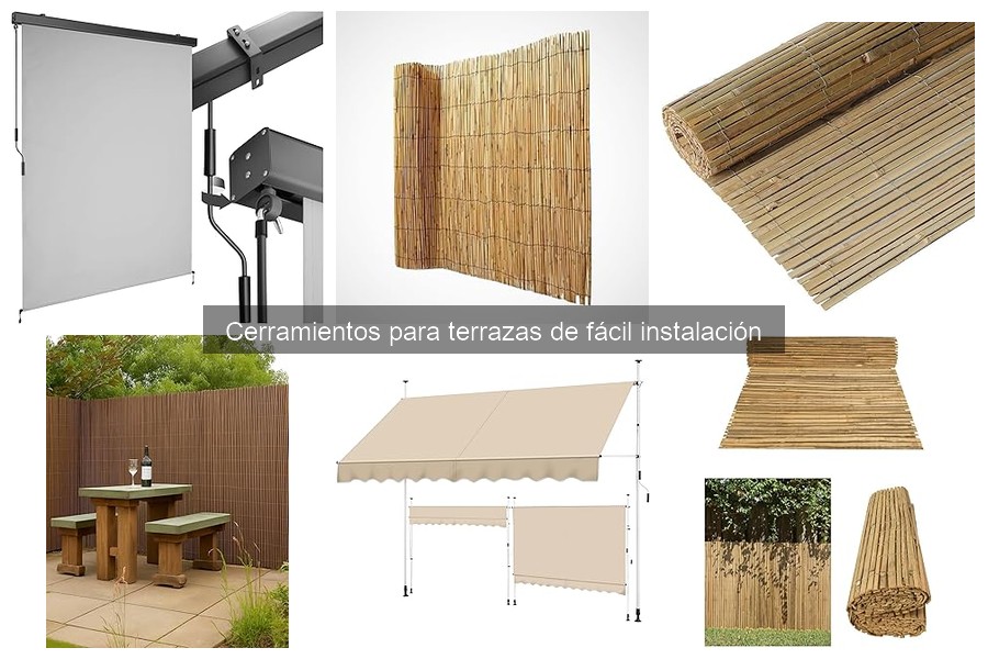 Alternativas a Cerramientos para Terrazas de Fácil Instalación