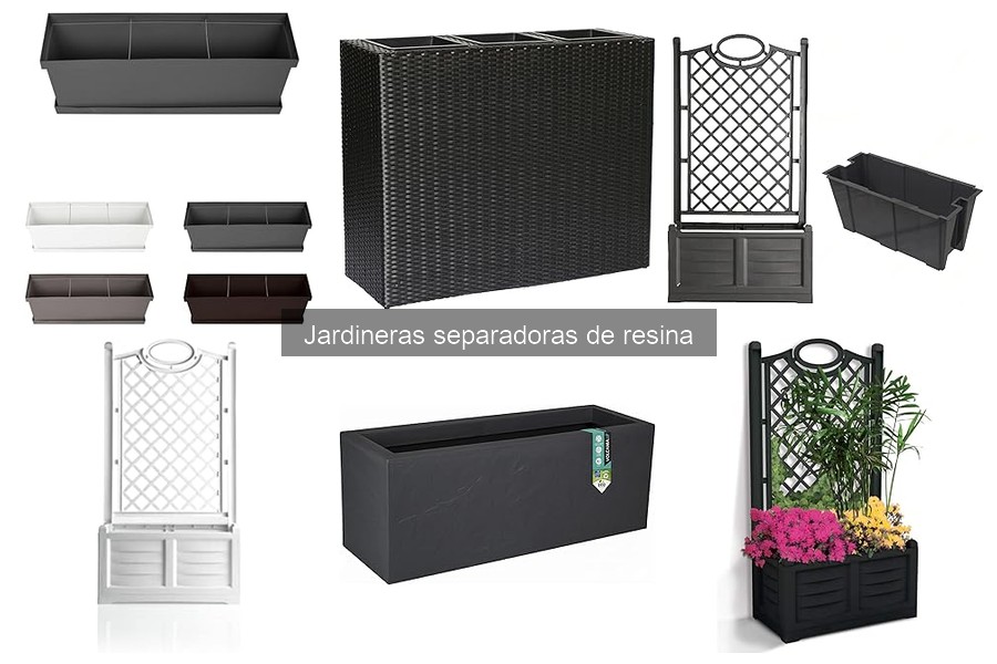 Alternativas a jardineras de resina: opciones para tu jardín