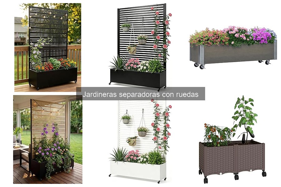 Alternativas a Jardineras Separadoras con Ruedas