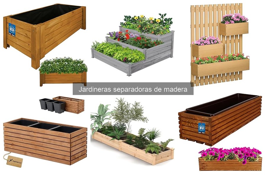 Alternativas a Jardineras Separadoras de Madera