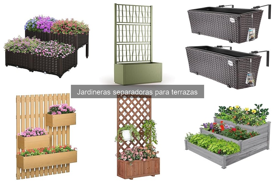Alternativas a Jardineras Separadoras para Terrazas