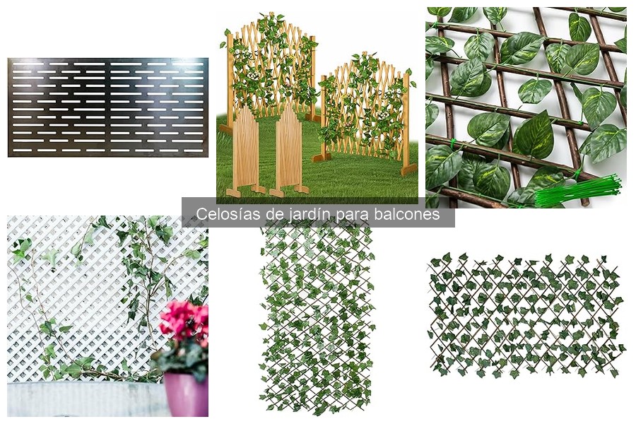 Alternativas a las Celosías de Jardín para Balcones
