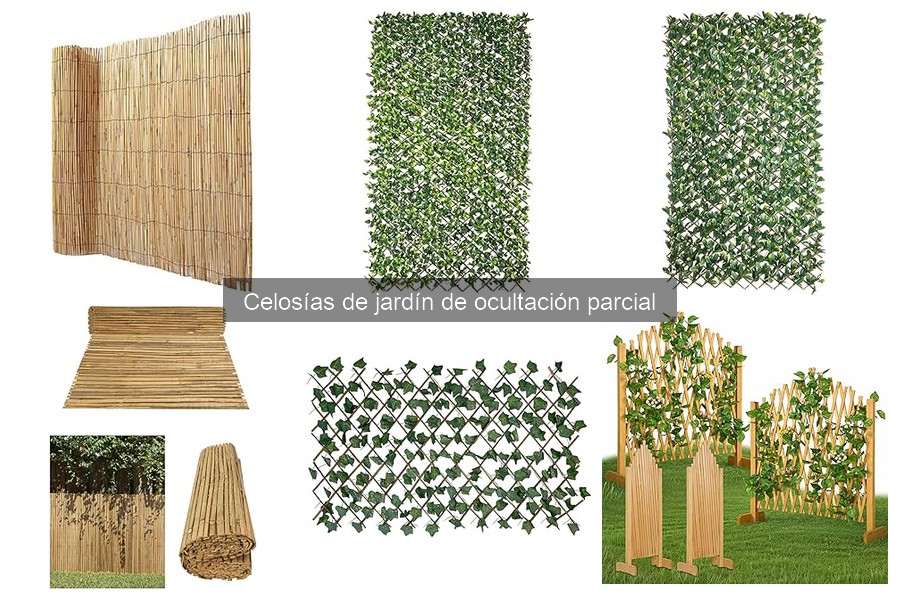 Alternativas a las celosías de jardín para más privacidad