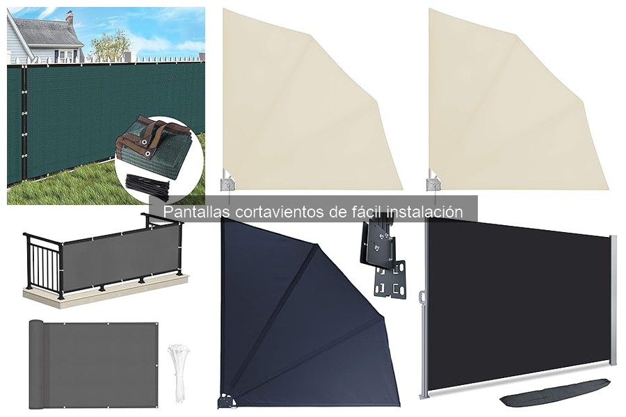 Alternativas a las Pantallas Cortavientos de Fácil Instalación