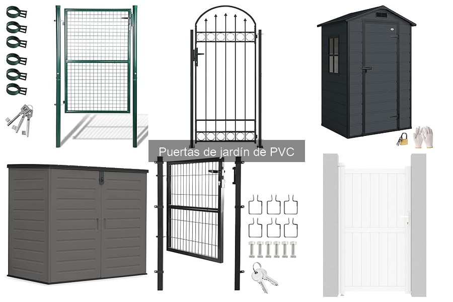 Alternativas a las puertas de jardín de PVC: opciones efectivas