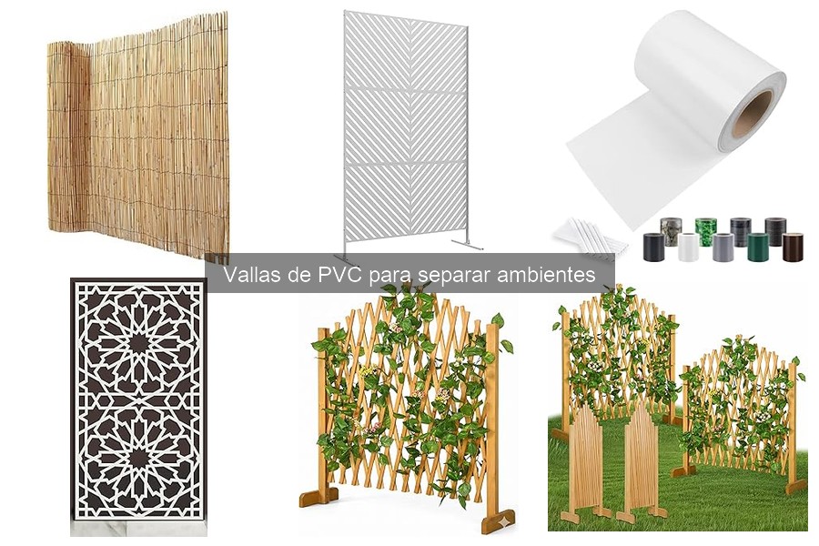 Alternativas a las Vallas de PVC para Separar Ambientes