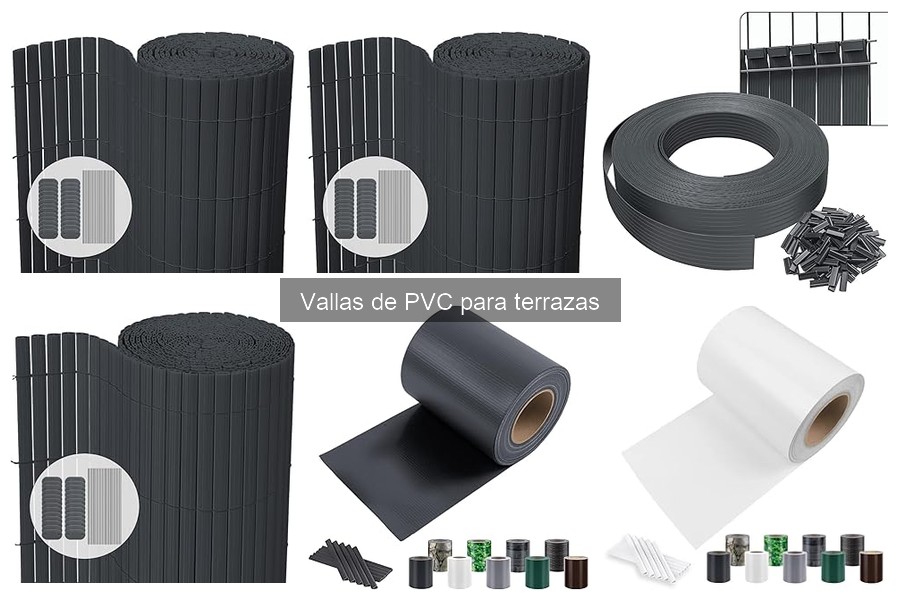 Alternativas a las vallas de PVC para terrazas: opciones y comparativa