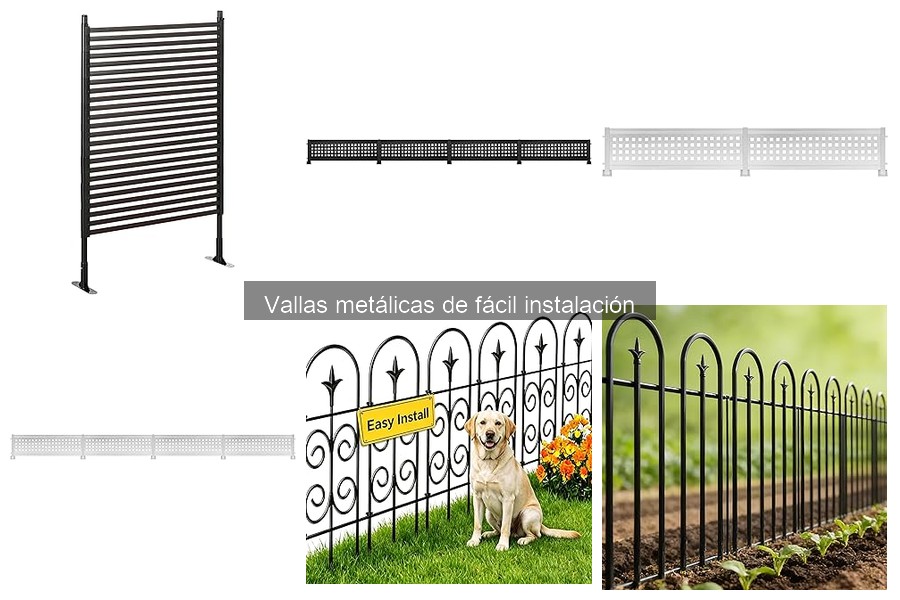 Alternativas a las Vallas Metálicas de Fácil Instalación