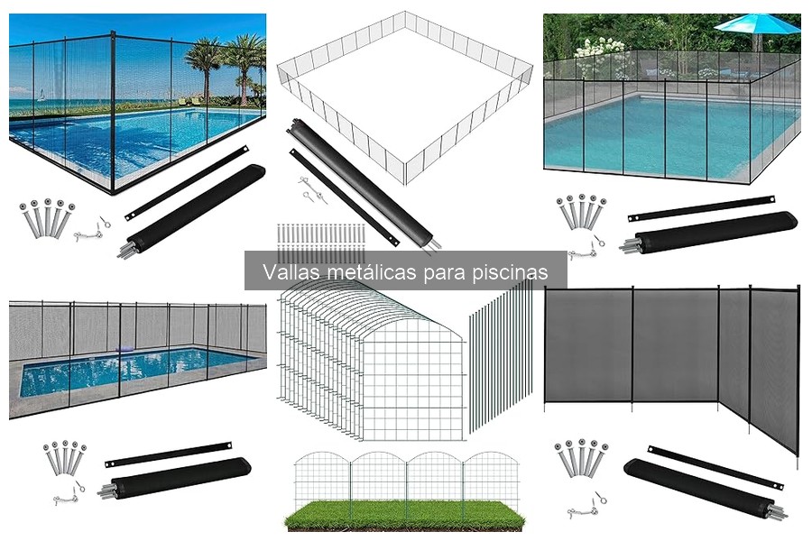 Alternativas a las vallas metálicas para piscinas seguras
