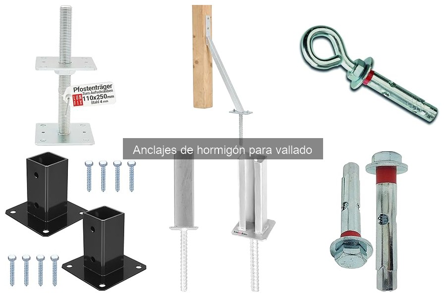 Alternativas a los anclajes de hormigón para vallado