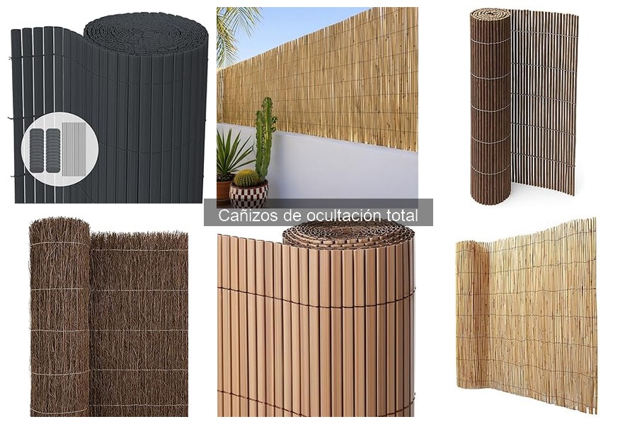 Alternativas a los Cañizos de Ocultación Total para Exteriores