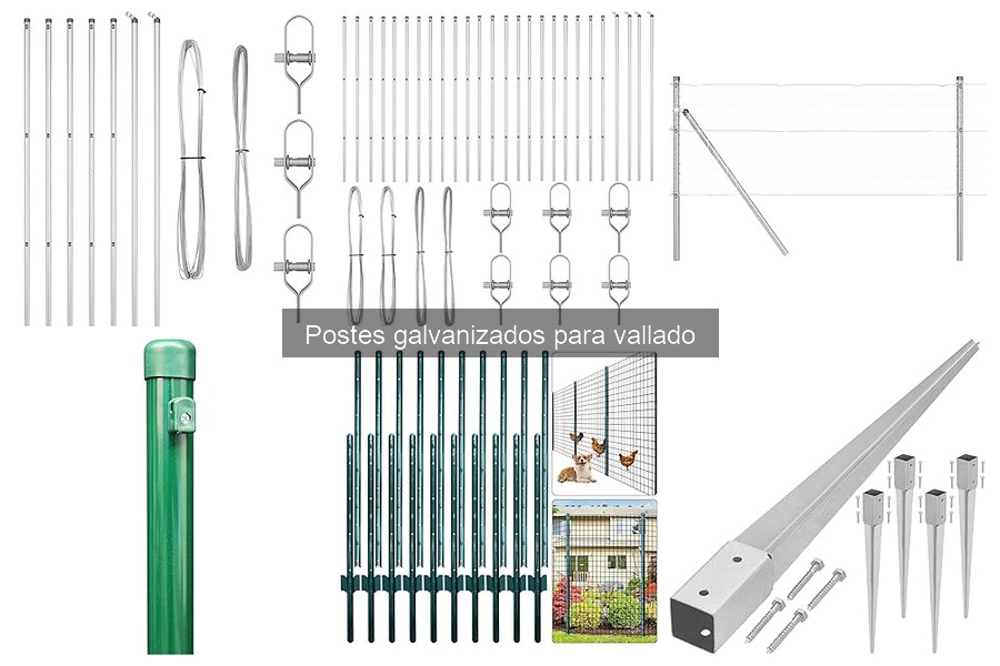 Alternativas a los postes galvanizados para vallado