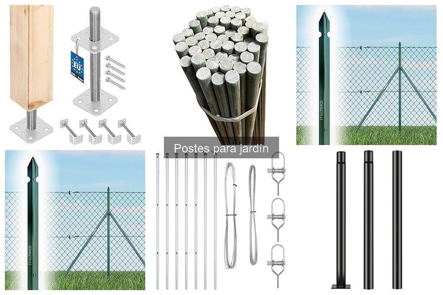 Alternativas a los Postes para Jardín: Soluciones Innovadoras