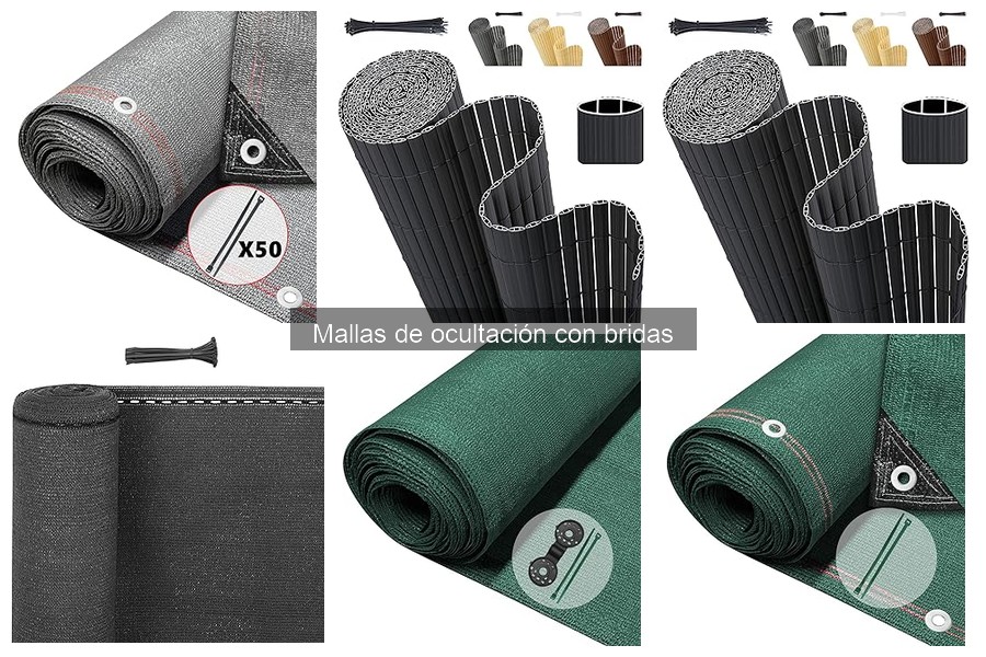 Alternativas a Mallas de Ocultación con Bridas para Exterior