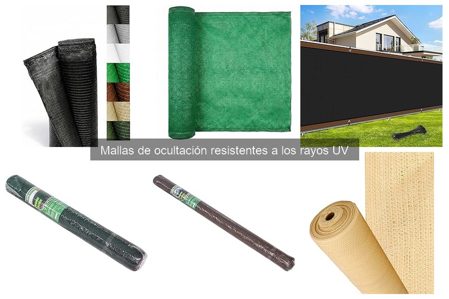 Alternativas a Mallas de Ocultación Resistentes a Rayos UV