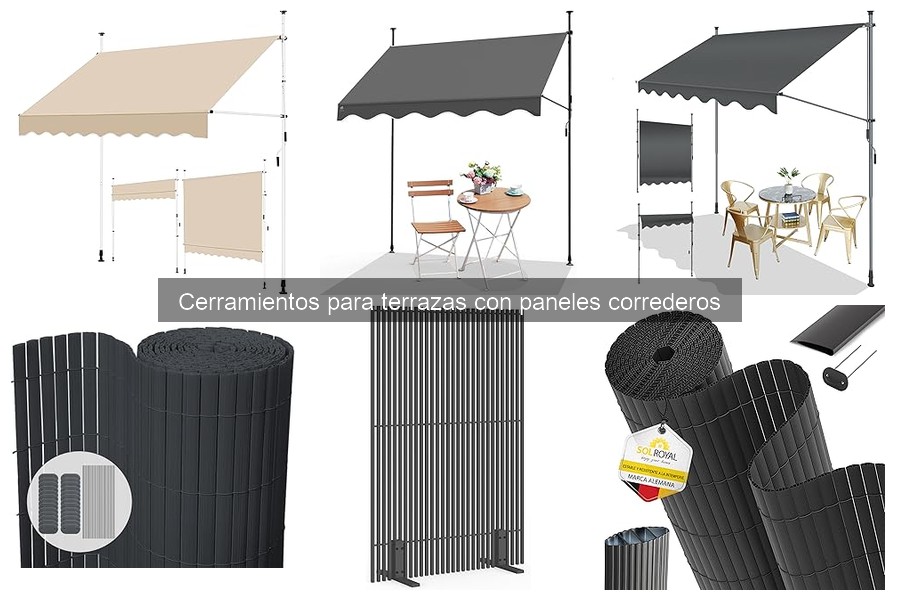 Alternativas a paneles correderos para cerramientos de terrazas