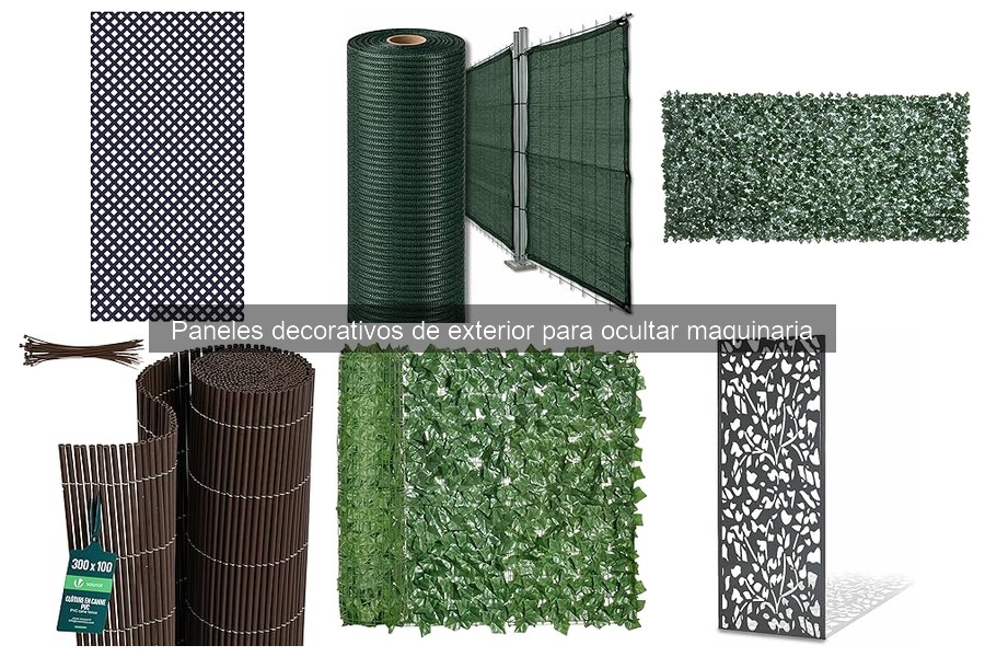 Alternativas a Paneles Decorativos para Ocultar Maquinaria