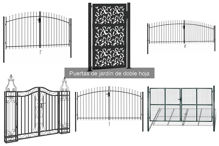 Alternativas a Puertas de Jardín de Doble Hoja: Pros y Contras