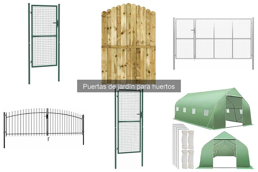 Alternativas a puertas de jardín para huertos: ¡Descúbrelas!