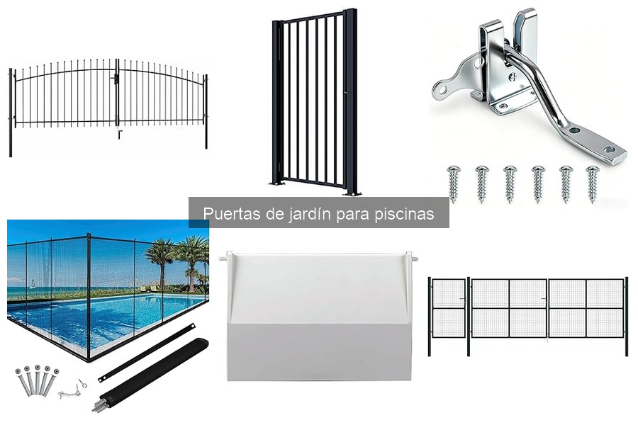 Alternativas a puertas de jardín para piscinas efectivas