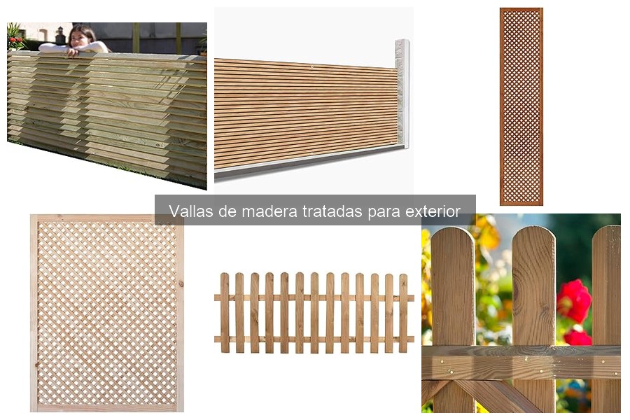 Alternativas a Vallas de Madera Tratadas para Exteriores