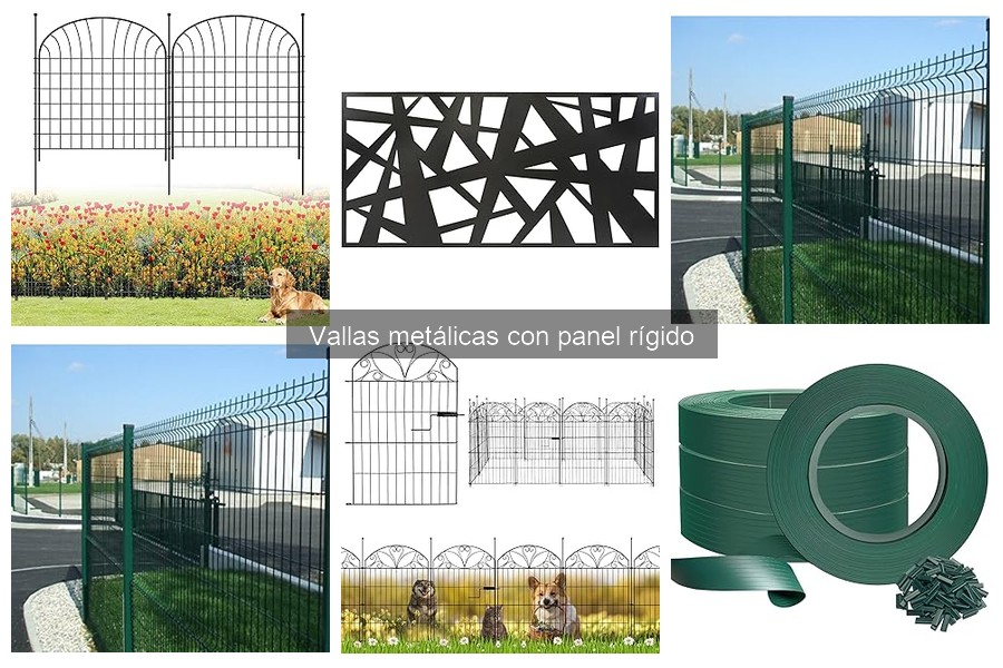 Alternativas a Vallas Metálicas con Panel Rígido