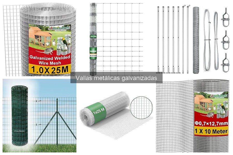 Alternativas a vallas metálicas galvanizadas para cercados