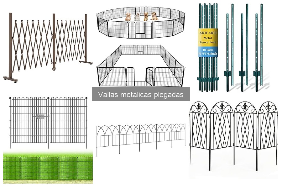 Alternativas a Vallas Metálicas Plegadas para tu Jardín