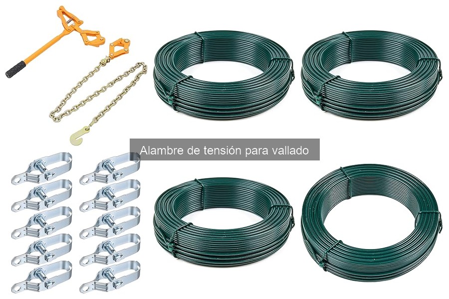 Alternativas al alambre de tensión para vallado en exteriores