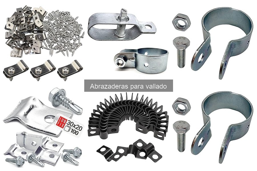 Alternativas efectivas a las abrazaderas para vallado