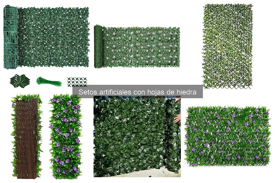 Alternativas efectivas a setos artificiales de hiedra