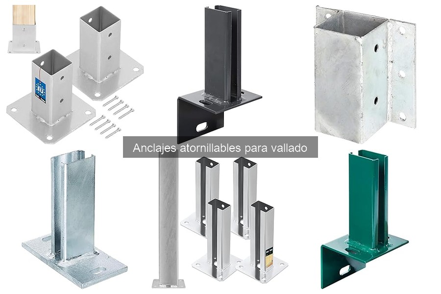 Anclajes Atornillables para Vallado: ¿Qué Son y Cómo Usarlos?