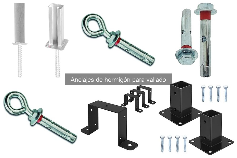 Anclajes de Hormigón para Vallado: ¿Qué Son y Cómo Funcionan?