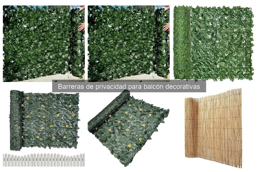 Barreras de privacidad decorativas para balcón: ¿Qué son?