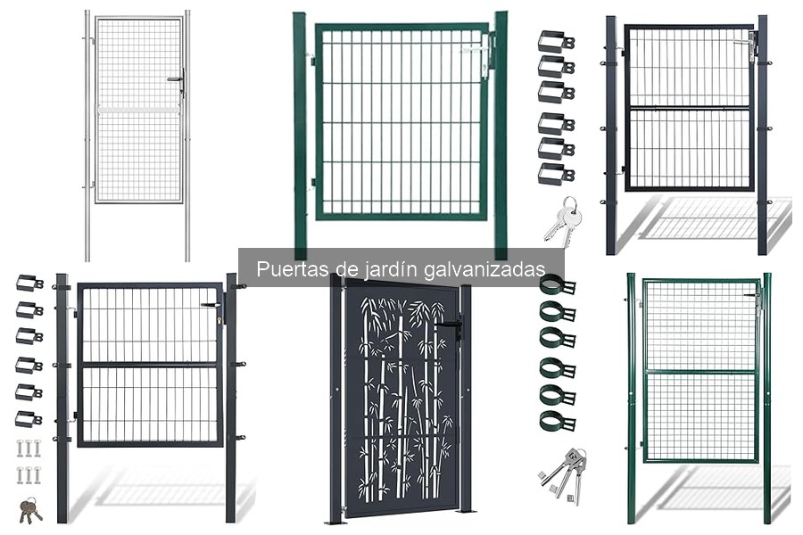 Beneficios de las puertas de jardín galvanizadas en zonas costeras