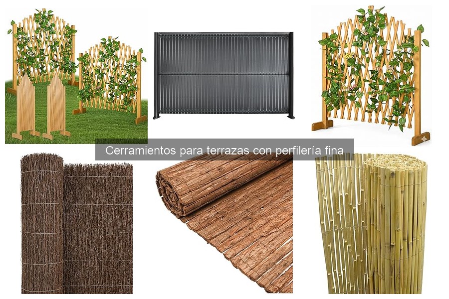 Cerramientos para Terrazas con Perfilería Fina: ¿Qué Son?