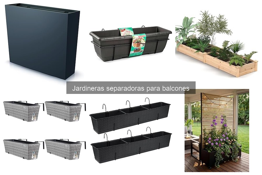 Cómo cuidar y mantener jardineras separadoras para balcones