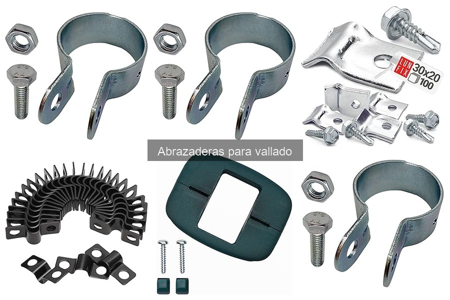 Cómo elegir abrazaderas para vallado: guía completa