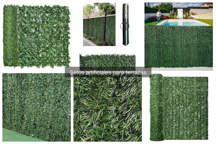 Cómo elegir el seto artificial perfecto para tu terraza