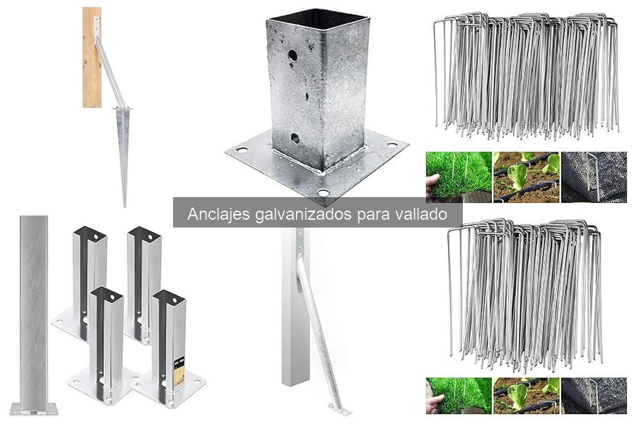 Cómo Elegir el Tamaño de Anclajes Galvanizados para Vallado